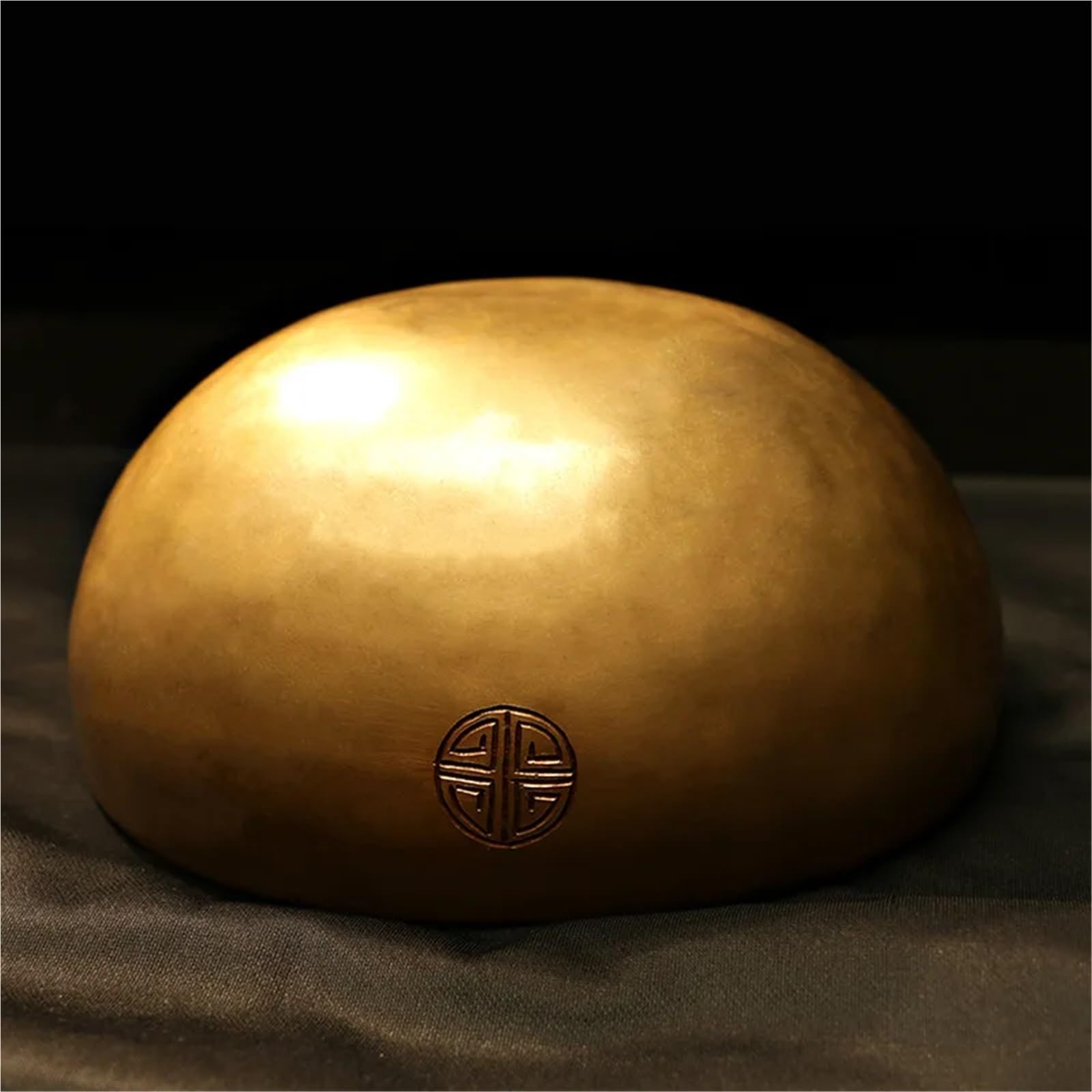 Set di campane tibetane Ciotola tibetana realizzata for la terapia yoga e meditazione Cuenco, strumento sonoro originale for guarigione, articolo di arredamento for casa(12cm)