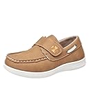 Boat Shoes for Kids | Kid’s Loafers & Sneakers with Velcro Closure | Fashionable School Shoes | Boys Casual Shoes (Little Kid & Big Kid)