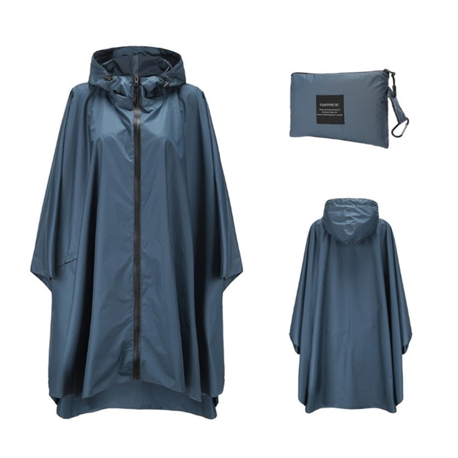 Poncho De Pluie Adulte Poncho imperméable for femme et homme, vêtement de pluie for la randonnée et le cyclisme