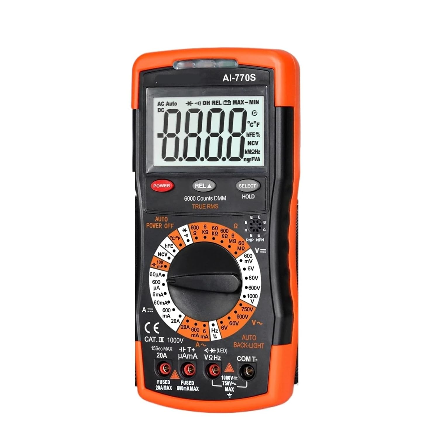 Digital multimeter for Measuring AC/DC Voltage