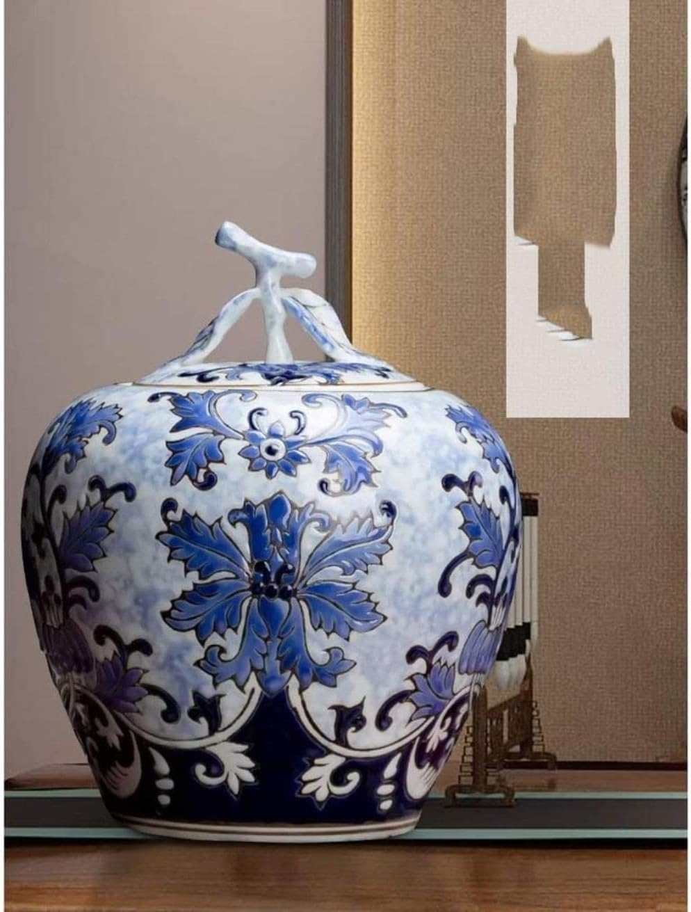 Porcelanowy wazon na biurko do aranżacji kwiatów, dekoracyjny słoik na skarbonkę, domowa dekoracja - wszechstronna elegancka dekoracja