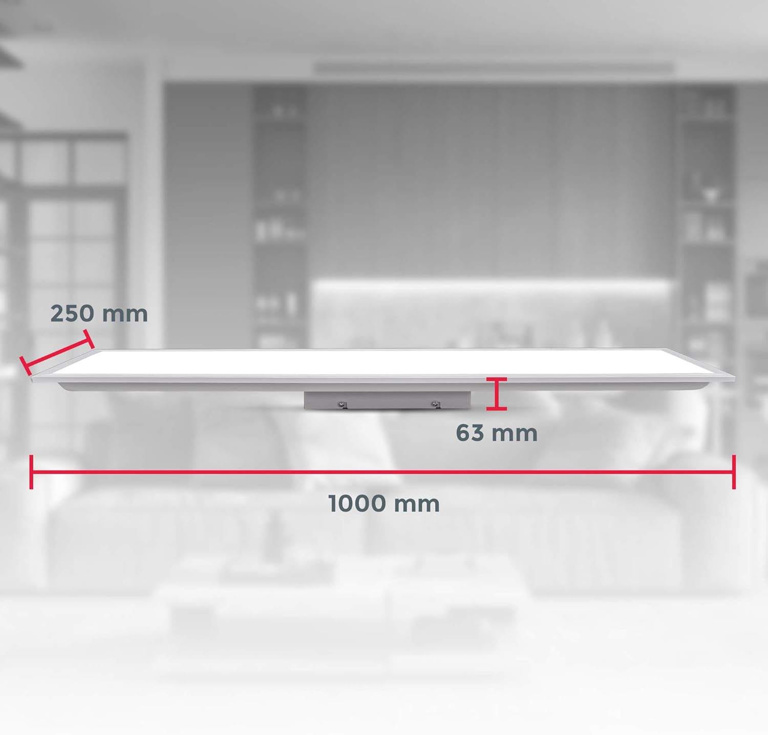 Included accessories: remote control, batteries, screws, anchors, and insulation sleeves