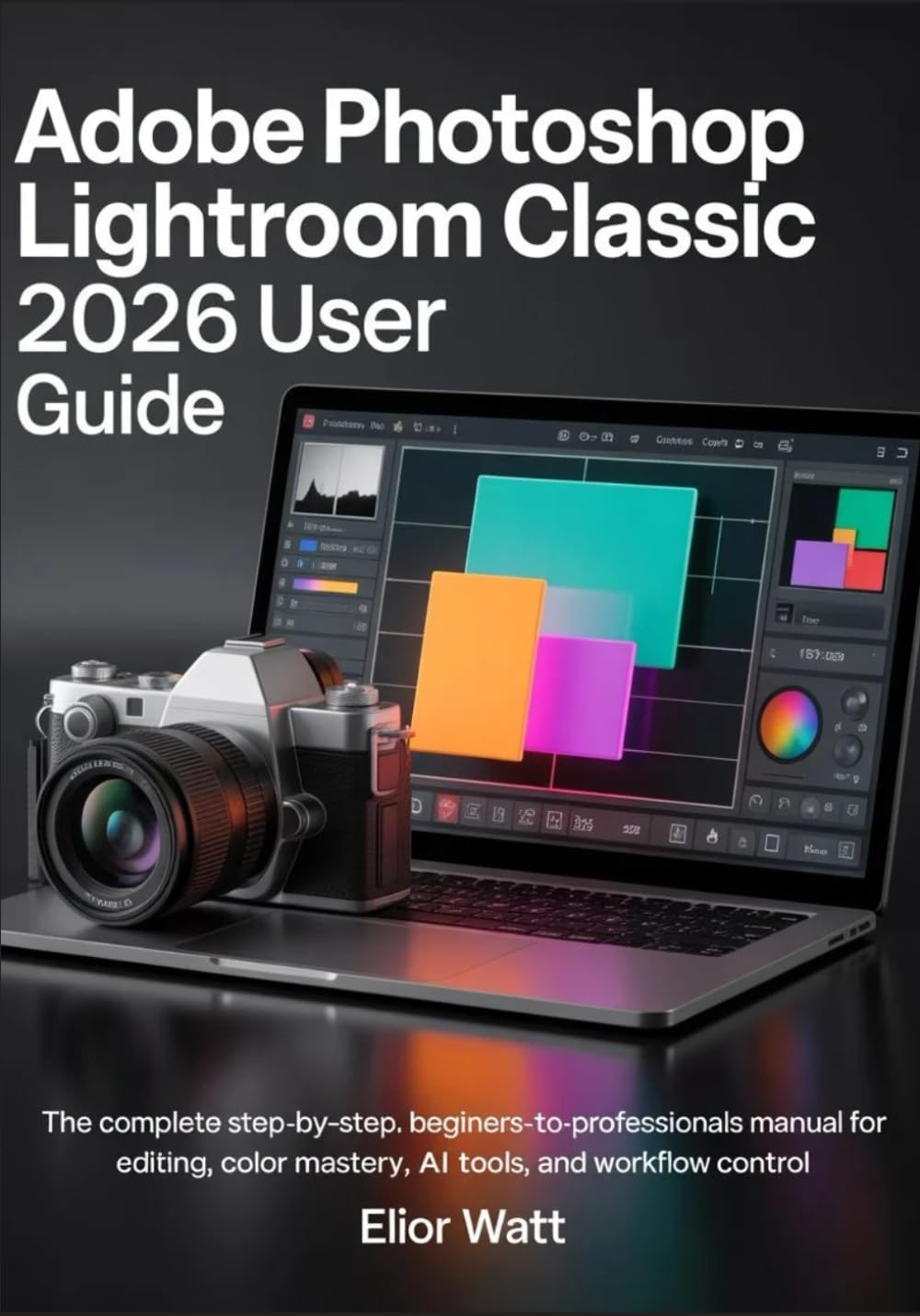 Adobe Photoshop Lightroom Classic 2026 User Guide: The Complete Step-by-Step, Beginners- to- Professionals Manual For Photo Editing, Color Mastery, AI Tools, and Workflow Control.