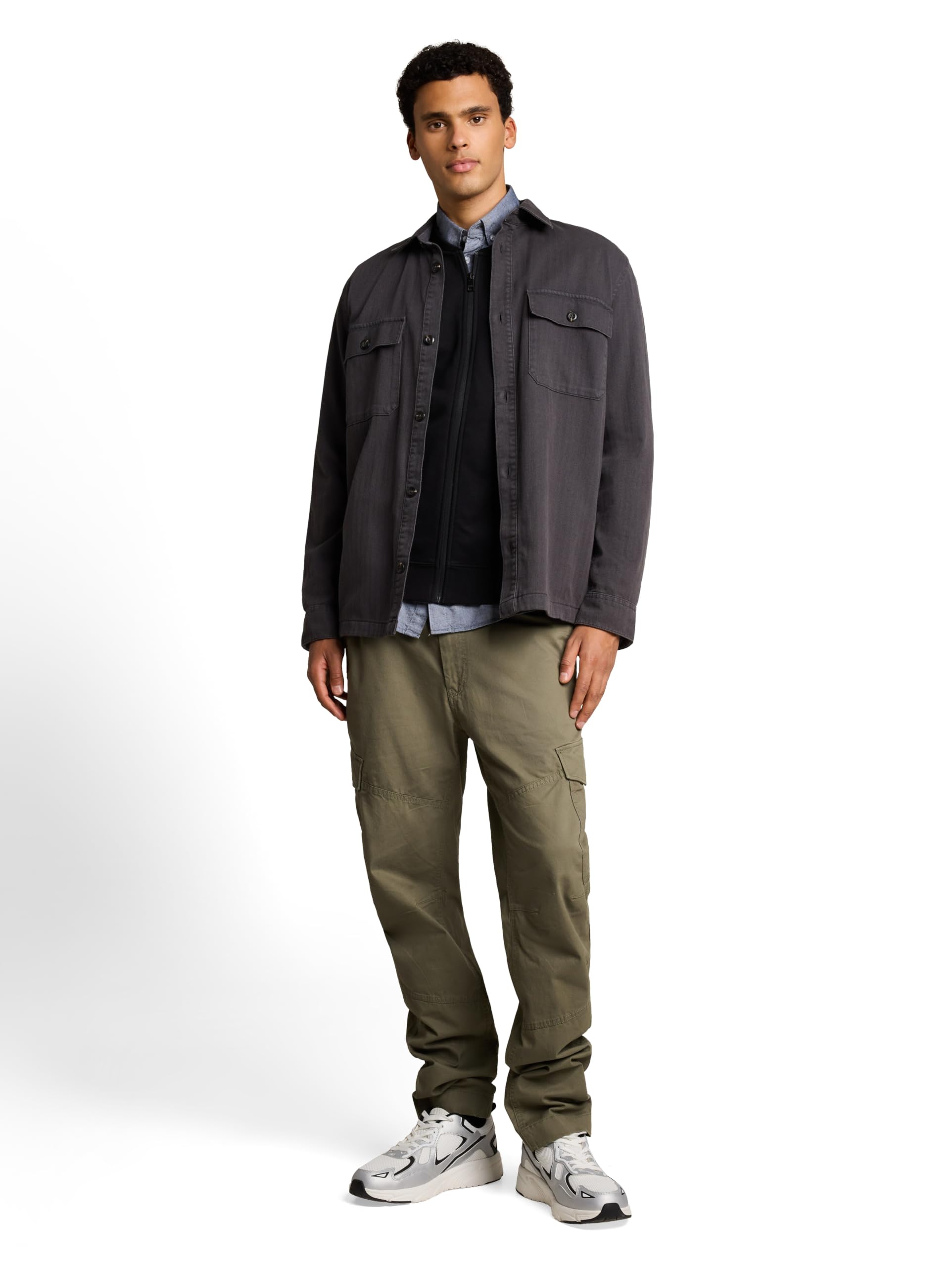 Tom Tailor Herren 1050802 Bomberjacke aus Sweatshirtstoff (1er Pack)