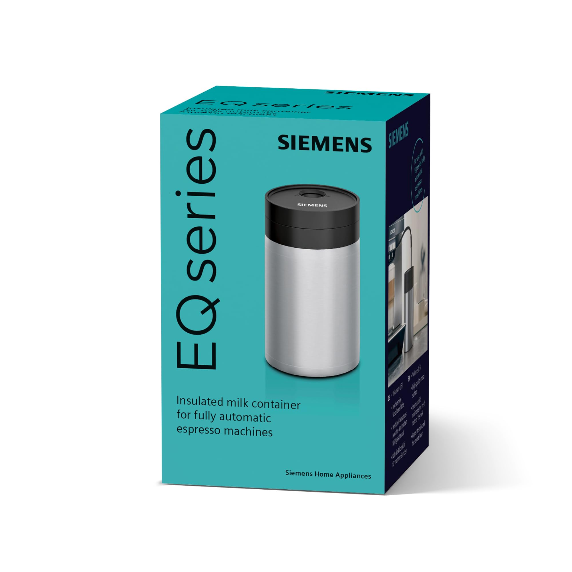 Siemens TZ80009N - Récipient à lait isotherme, Bac à lait isotherme
