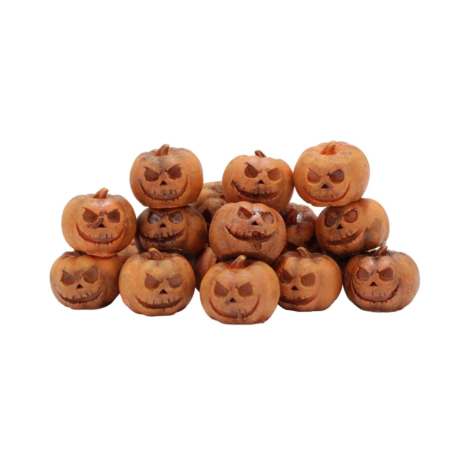 20 Citrouilles Miniatures Halloween Créatives pour Éveiller la Magie d'Automne