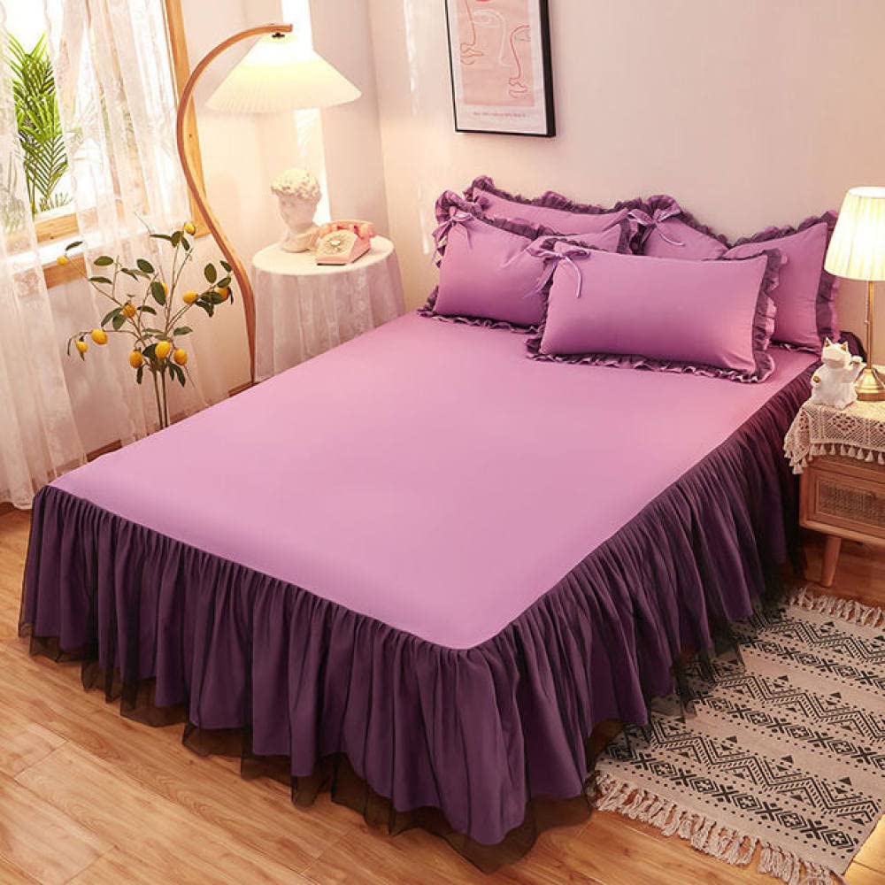 Jupe de lit en lin et coton hiver : créez un cocon chaleureux dans votre chambre