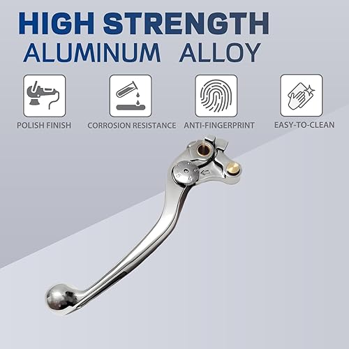 Miniatura 3 de S SYUU Maneta de embrague de repuesto para motocicleta compatible con Suzuki GSF 1250 Bandit GSF 1200 GSX 650 F GSX 1400 SV 1000 DL 1000 Vstrom GSX