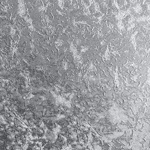 Crushed Velvet, Metallic Wallpaper, Steel (703033)