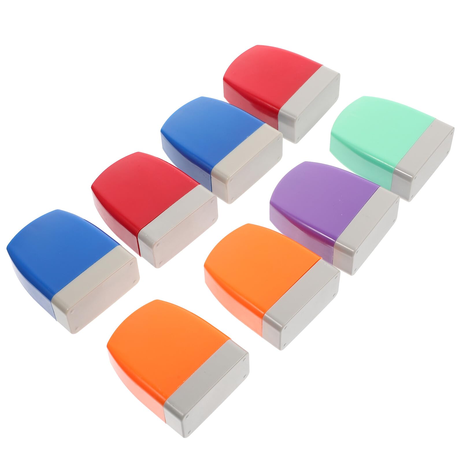 Alipis Set di 8 Timbri per Creare Biglietti per Insegnanti in Abs Colore Assortito Francobolli Autoinchiostranti per Commenti e Valutazioni e Decorare Cancelleria Scolastica