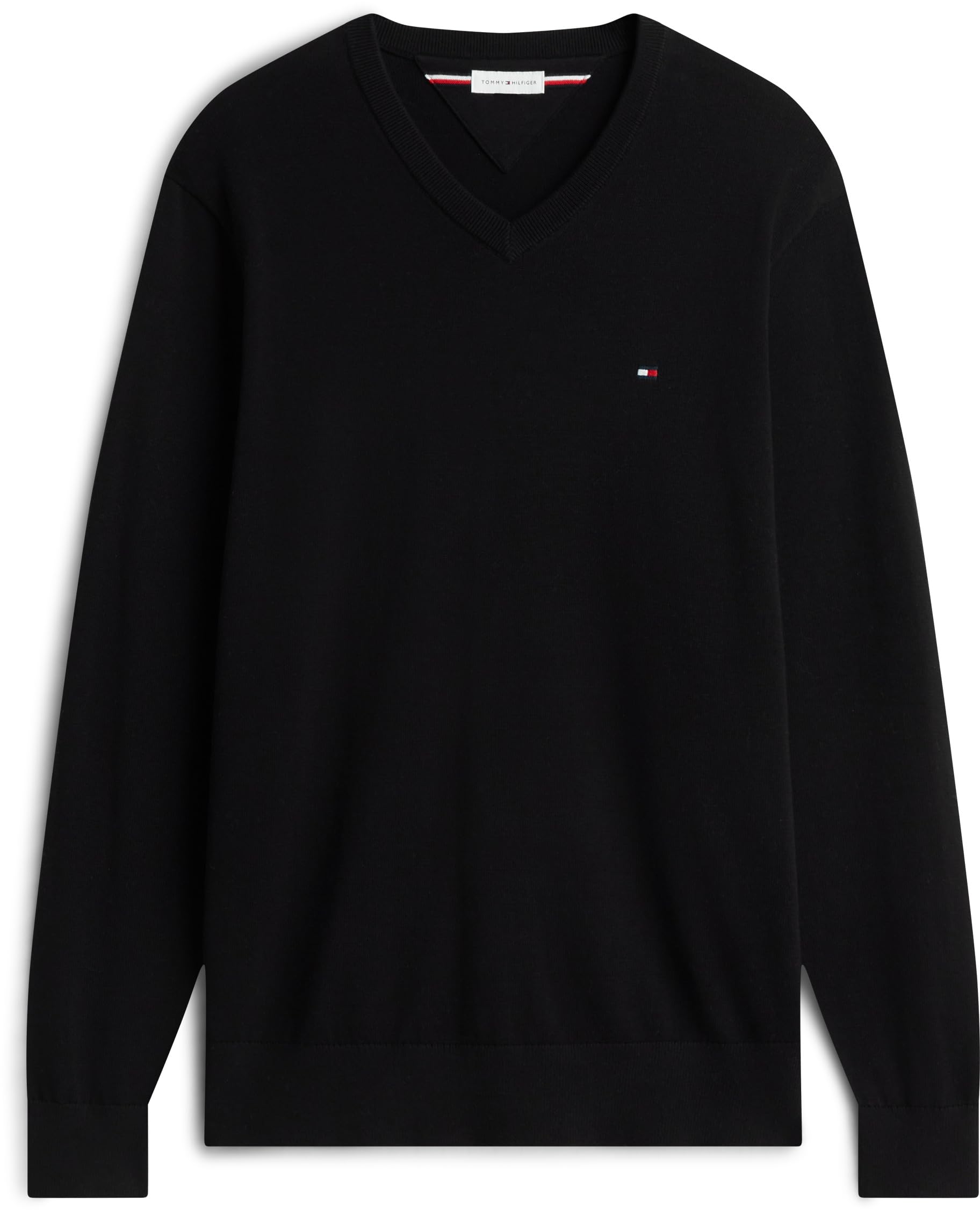 ESSENTIAL COTTON V NECK Sweater Erkek