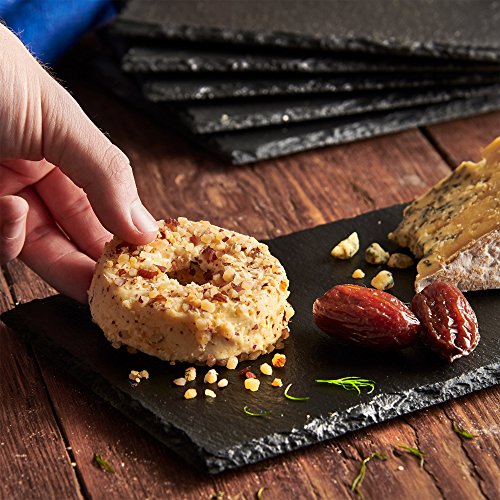 VonShef Set da 6 mini vassoi porta formaggi per