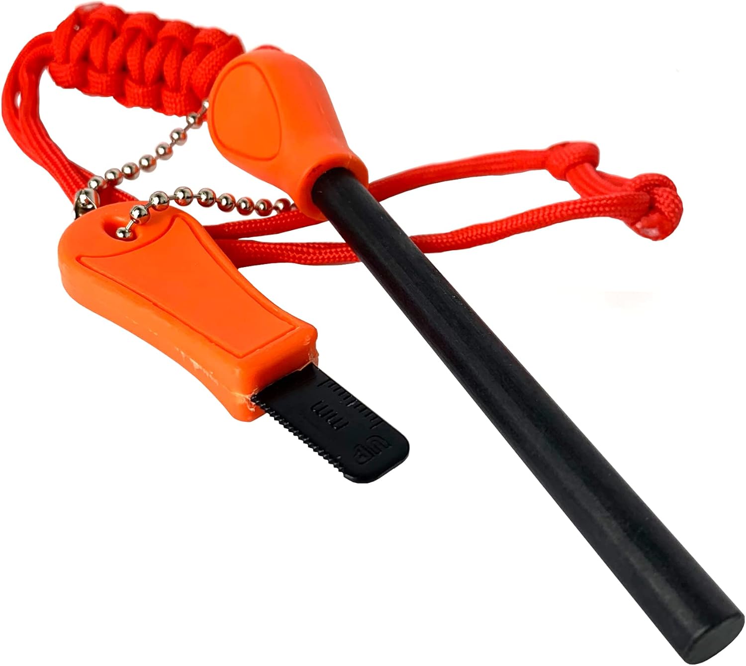 Ferro Rod Fire Steel & Striker Military NATO Style Fire Striker