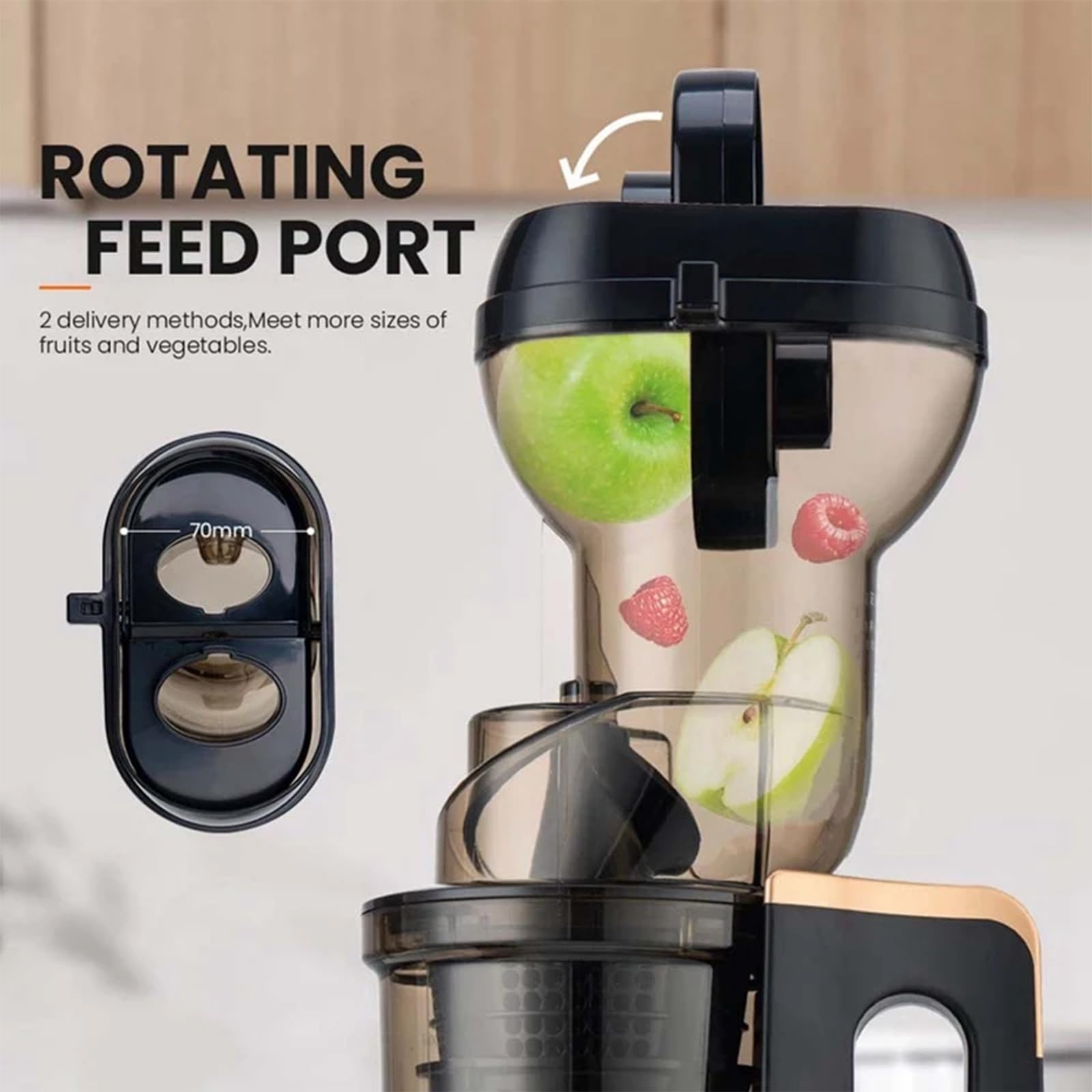 Küchengerät Ersatzteil Entsafter Maschine Futterdeckel Säfte Enthusiasten Geschenk Geeignet für B03B B01B B05B Modelle Säfte Maschinenteil