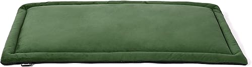 Miniatura 3 de Allisandro Almohadilla ligera impermeable para cama de perro, tapete de viaje de 1.5 pulgadas de grosor para jaulas, perreras y camas elevadas,