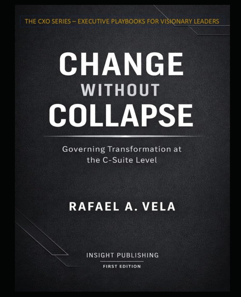Change Without Collapse: Governing Transformation at the C-Suite Level (The CXO Series - Executive Playbooks for Visionary Leaders)