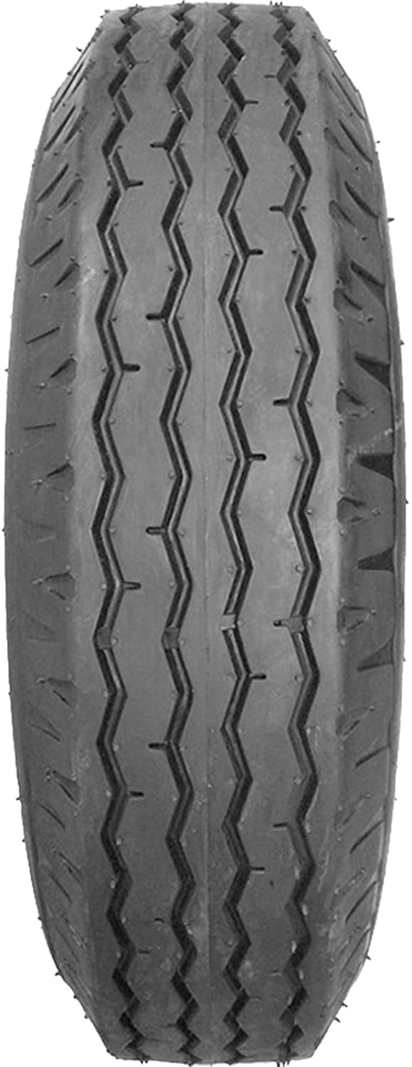 Zeemax Highway Commercial Trailer Tire-8-14.5 8X14.5 120K Load Range G LRG 14-Ply BSW Black Side Wall