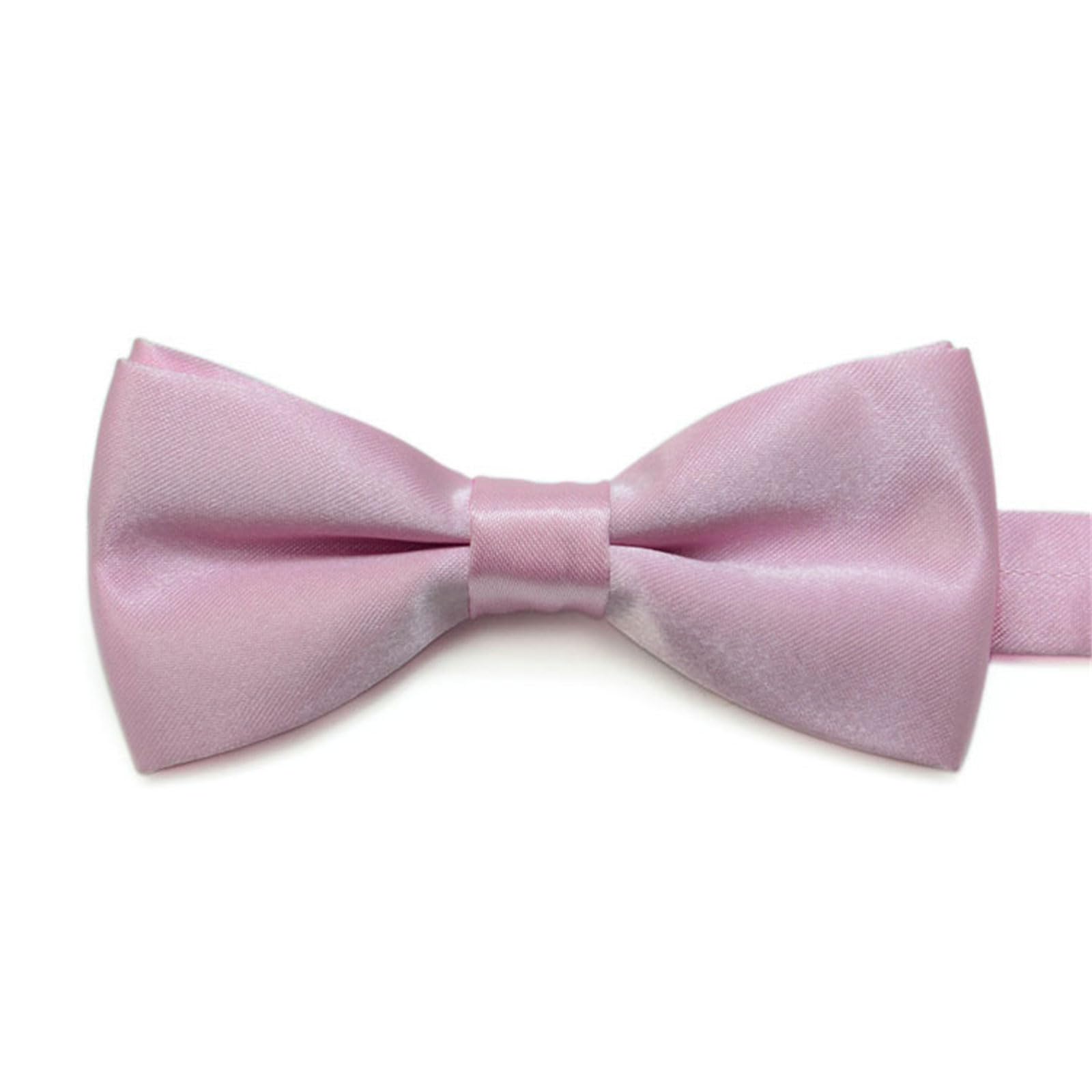 MICFENY Color BowTie Polyester Fabric Easy Wear Necktie For Weddings Celebration School Event Neck Accessories