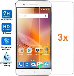 Electr?nica Rey 3X Protector de Pantalla para ZTE Blade A610, Cristal Vidrio Templado Premium Electr?nica Rey 3X Protector de Pantalla para ZTE Blade A610, Cristal Vidrio Templado Premium