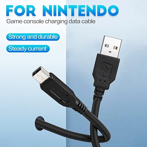 Miniatura 2 de RUTICH 3DS USB Charger Cable Cord for Nintendo New 3DS XLNew 3DS 3DS XL 3DS New 2DS XLNew 2DS 2DS XL 2DS DSiDSi XL-3 Pack(3ft)