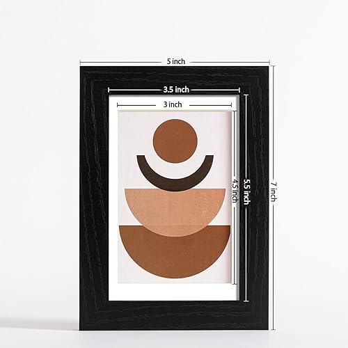 Vista 155 de eletecpro Juego de 10 marcos de fotos de 8 x 10 pulgadas, collage de fotos, decoración de pared, fotos de 5 x 7 con paspartú o de 8 x 10 pulgadas