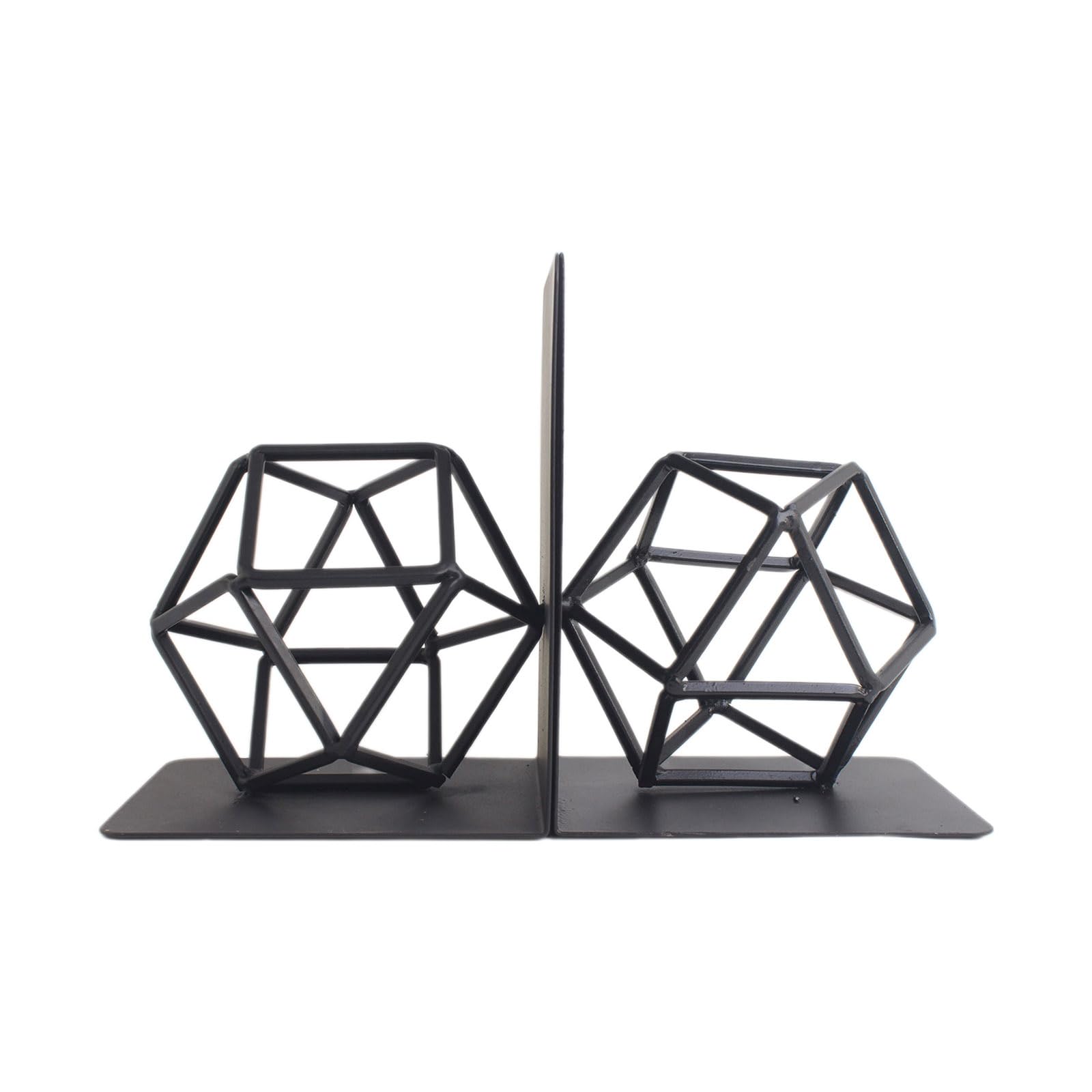Book End Bookends Metal Book Holder Shelf Bookends Stoppers Decorative for Metal Stoppers Decorative