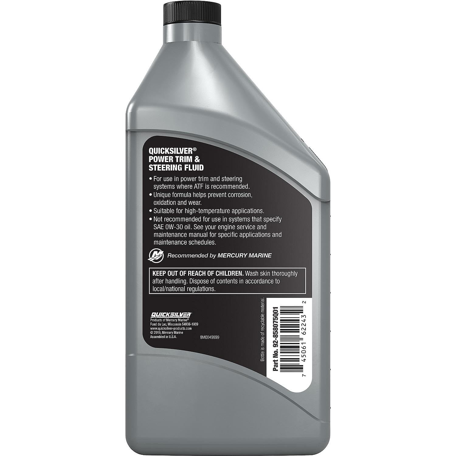 POWER TRIM AND STEERING FLUID