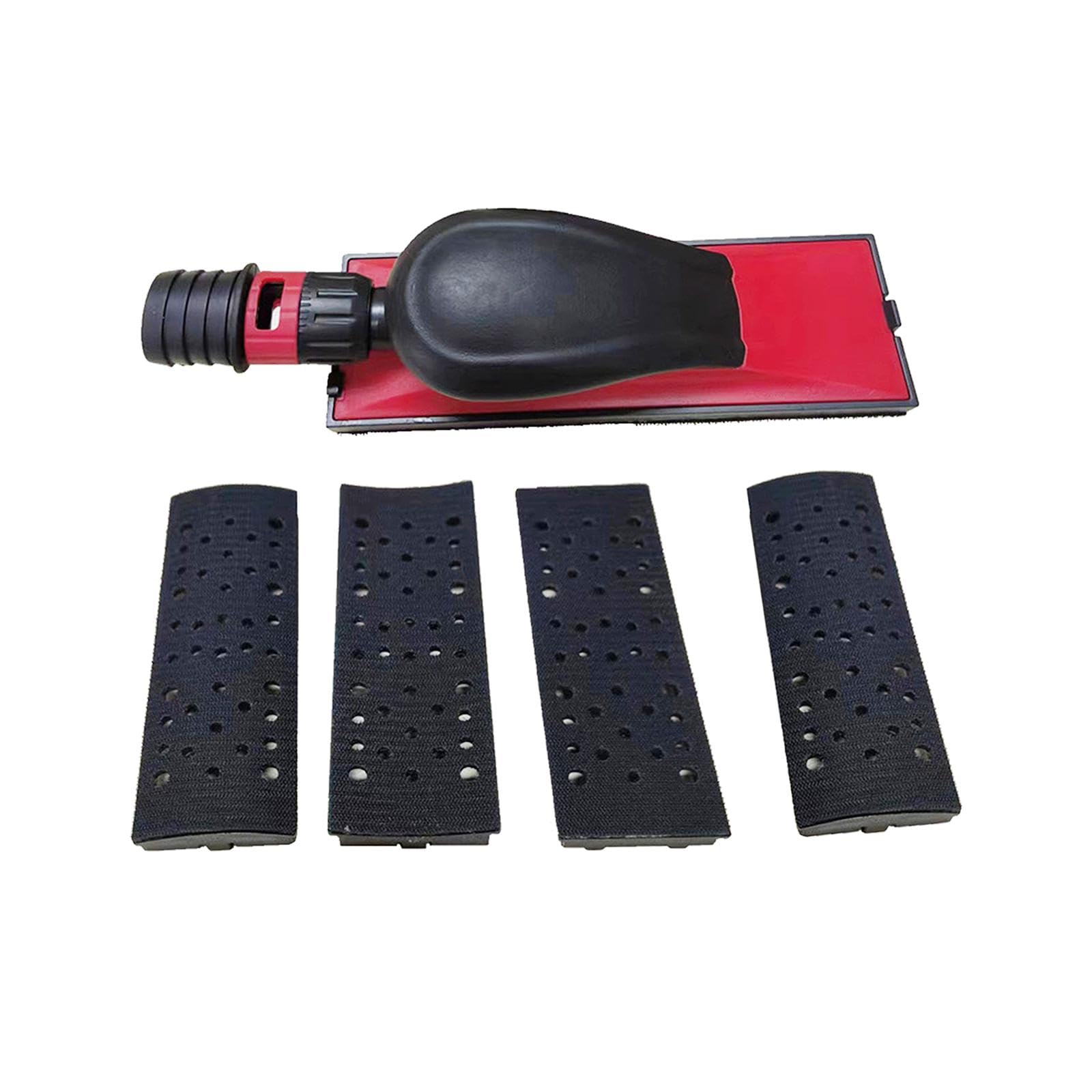 Harilla Tablero de Lijado Manual con Tablero de Repuesto, Bloque de Manual para Talleres Industriales, Talleres de Detallado, Carpintería, Carrocería D, 70mmx198mm