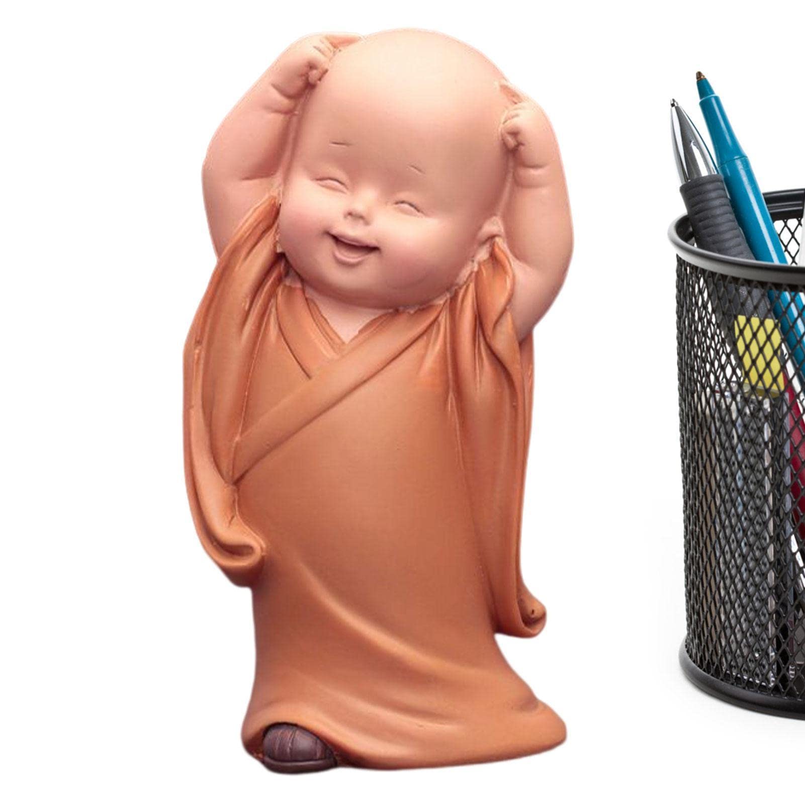 Amazon.co.jp: 赤ちゃん仏 | 写真仏飾り - 小さなかわいい僧侶の置物