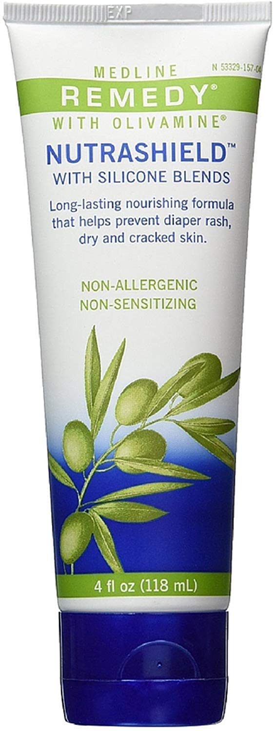Medline Remedy Olivamine Nutrashield Skin Protectant 4 oz (Pack of 4)