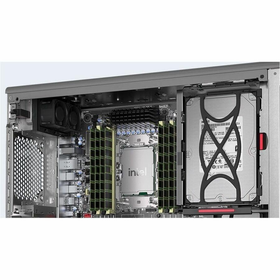 Image of Lenovo ThinkStation P5 Gen 2 30KB001SUS Workstation - 1 x Intel Xeon 636-32 GB - 1 TB SSD