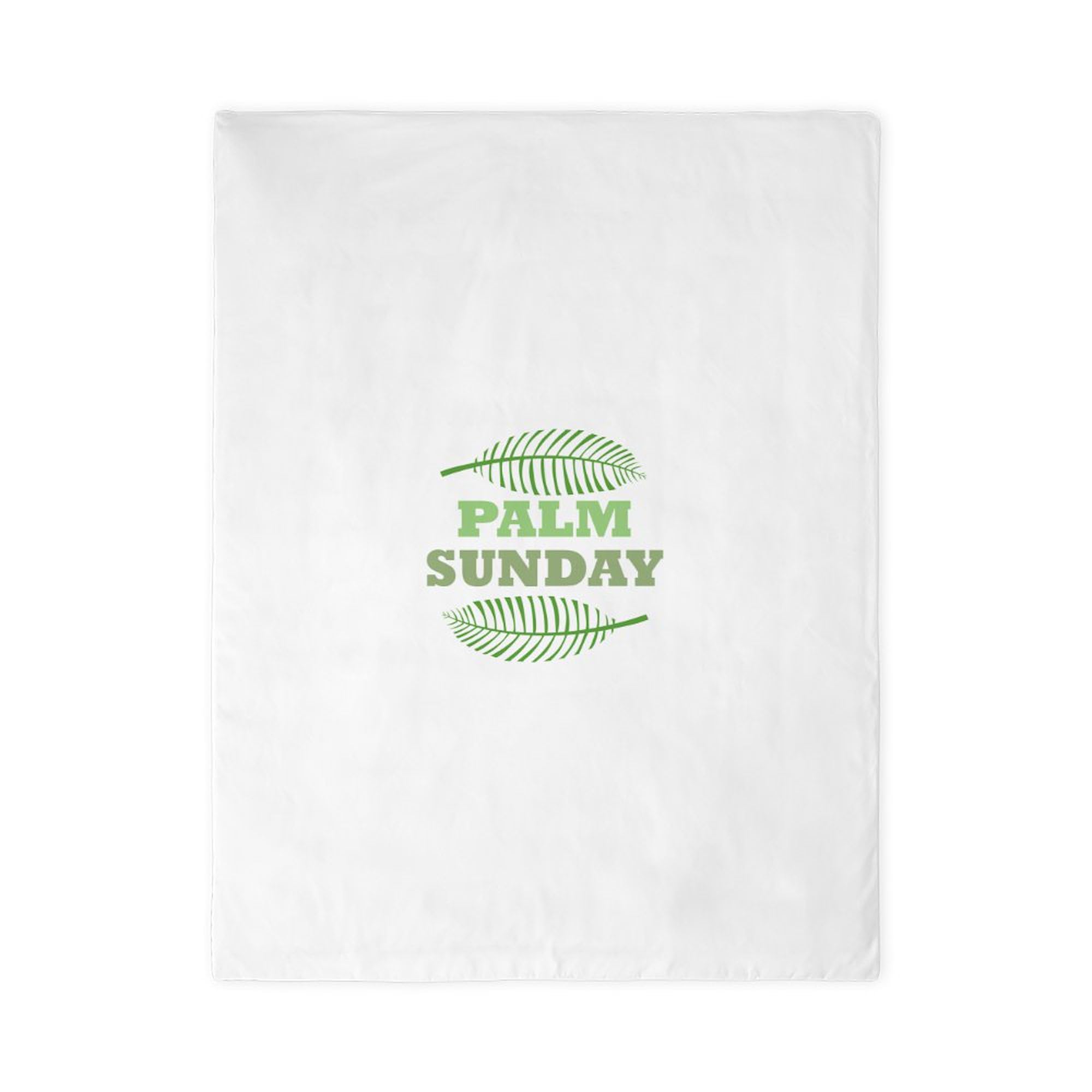 CafePress Palm Sunday Twin Duvet Cover, Printed Comforter Cover, Unique Bedding,