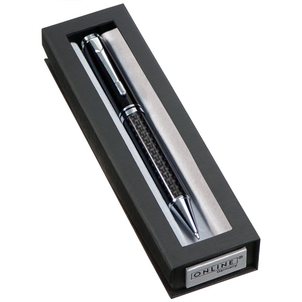Penna a sfera Levi blu con dettagli cromati | Eleganza e Stile
