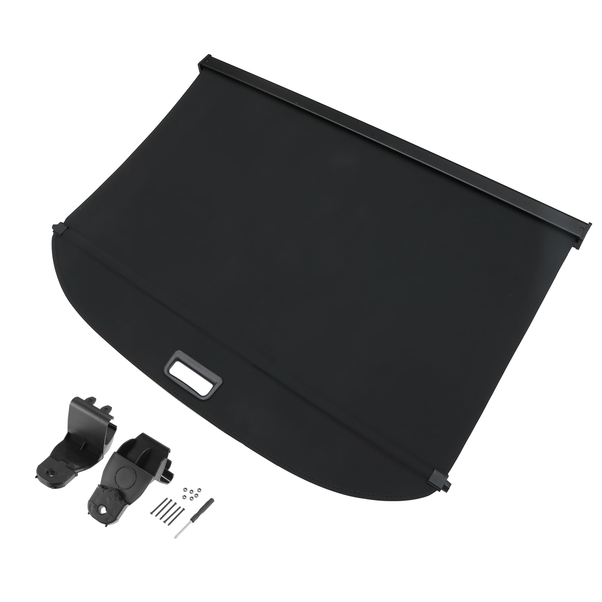 uxcell Retractable Cargo Cover for Nissan Kicks 2018-2023 Waterproof Non Slip SUV Rear Trunk Shielding Shade Black