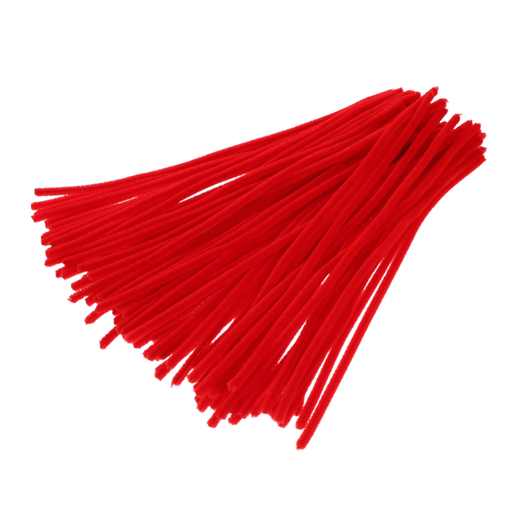 HOMSFOU Material Pack 200pcs Craft Chicks Pipe Cleaners Decorative Sticks for Christmas Decor Classroom Projects DIY Art