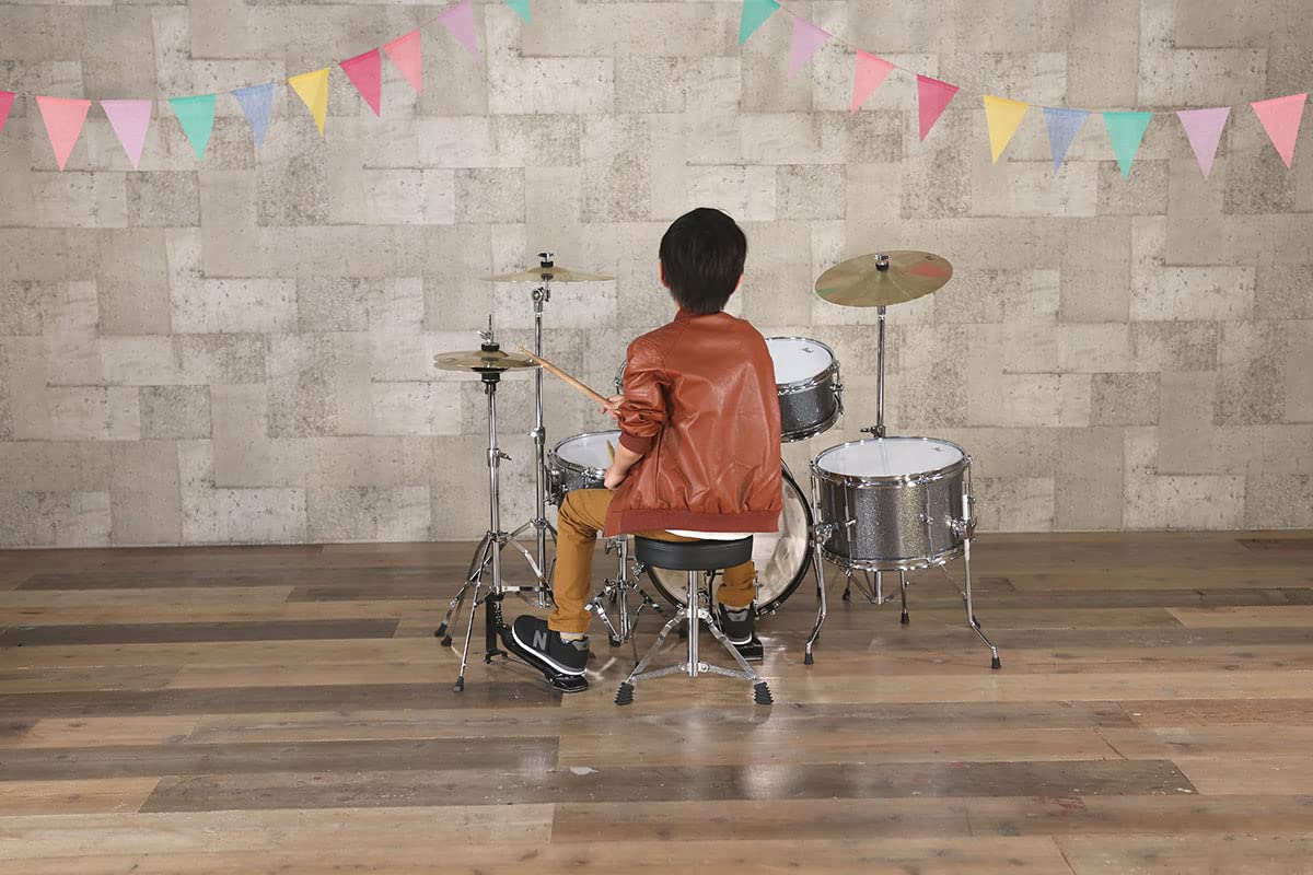 Pearl - RSJ465C/C31 Vera batteria acustica per principianti per bambini - Jet Black