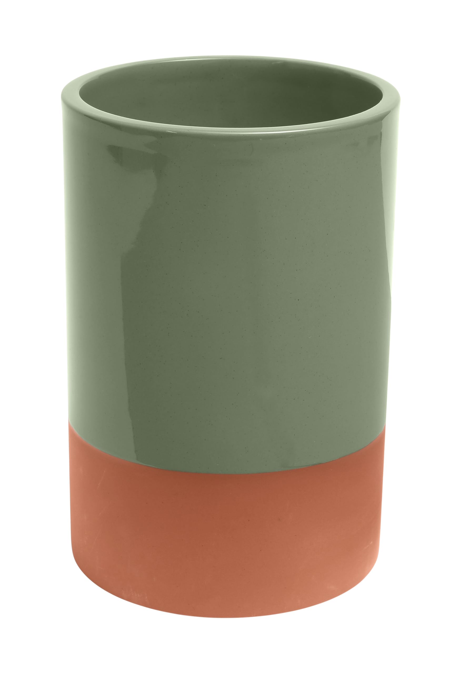 Refroidisseur à vin terre cuite Dexam Sintra vert olive bouteille de table