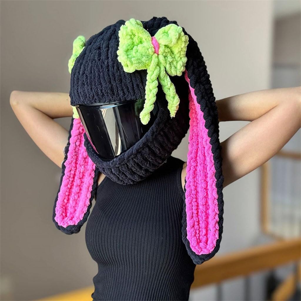 crochet braids motorcycle helmet Amazon.com: Cool Helmet Covers, Full Face Motorcycle Helmet Cover  Decorative Hat, Cute Cartoon Cap Men Women Couple Plush Fluffy Fun Riding  Gear and Gifts, Motorbike Helmet Case-A : Automotive
