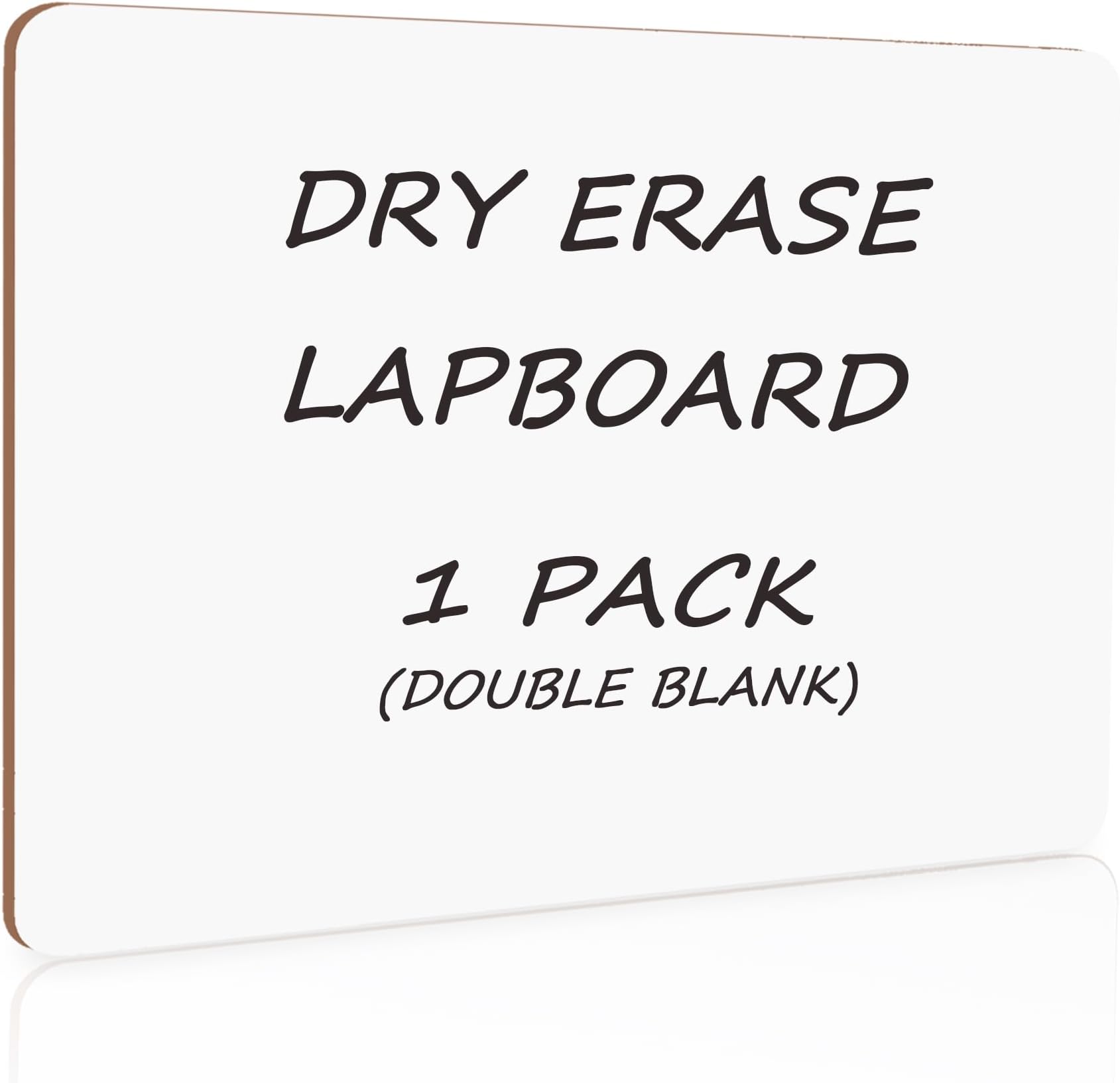 Grope Small Dry Erase White Board for Students 9x12 inches Dry Erase Lap White Board Kids Dual Sided Blank Mini Whiteboard for School (Double Blank Dry Erase Board )