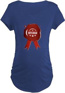 CafePress A Product of North Carolina Maternity T Shirt Women's Maternity Ruched Side T-Shirt