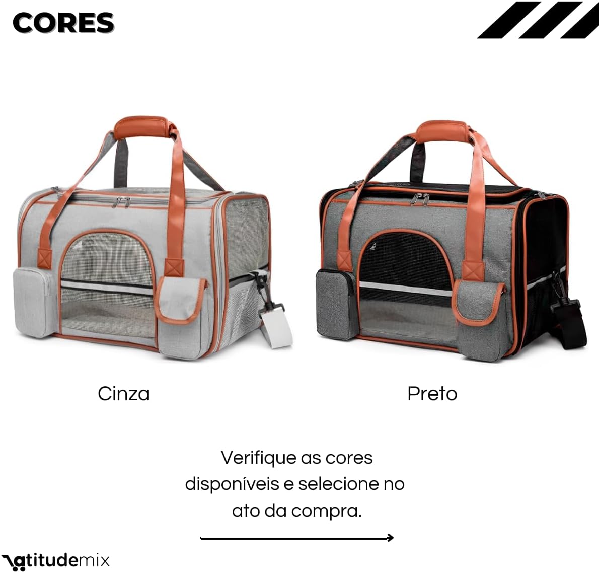 Bolsa Pet Transporte Viagem Mala Avião Luxo Cães E Gatos (preto)
