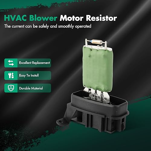 Miniatura 315 de SCITOO Resistencia de motor de ventilador HVAC para 2008-2013 para Chrysler 300/2008-2016 para Town & Country/2008-2010 para Dodge Charger/2008-2018