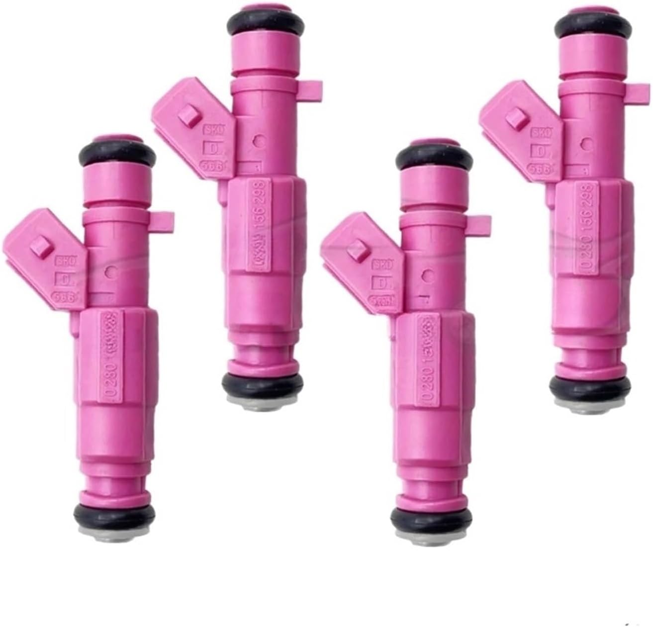 4PCS 0280156298 Fuel Injector Nozzle Compatible with Chevrolet Celta Corsa 1.0 8V Compatible with Suzuki Fun 93345364 Car Injection System