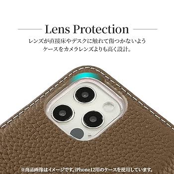 【美品】手帳型 iPhone11ケース アイボリー×エトープ　バイカラー 美品】手帳型 iPhone11ケース アイボリー×エトープ バイカラー