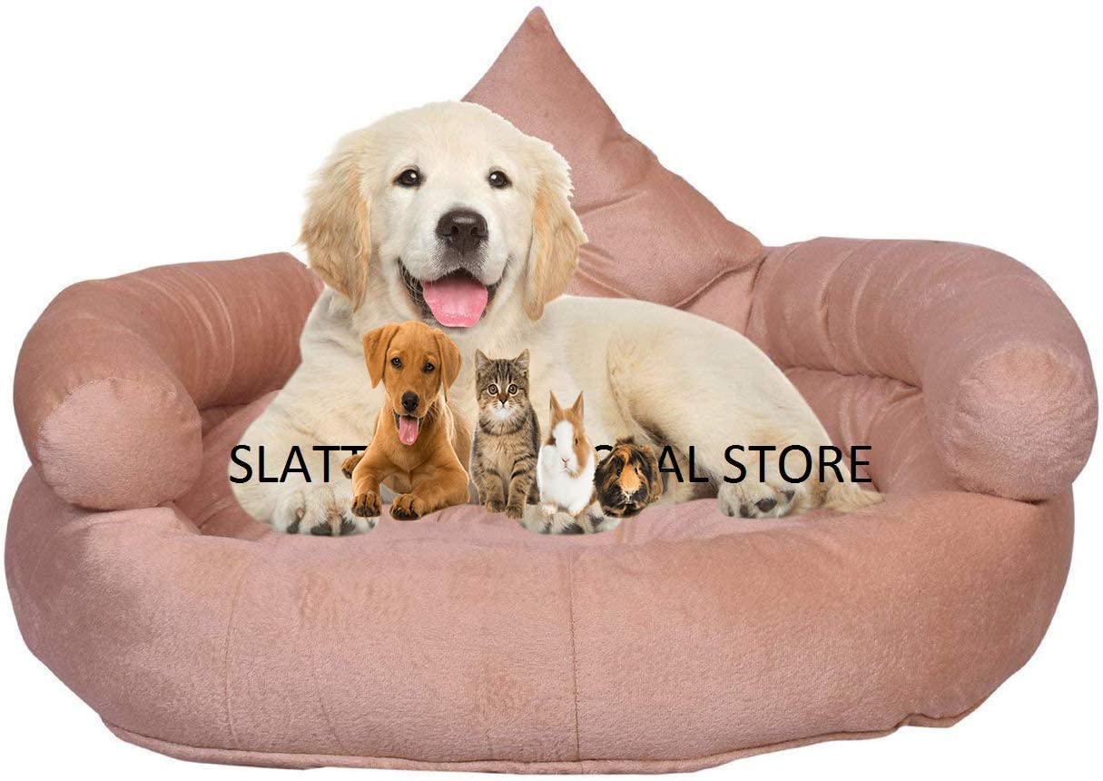 slatters be royal store Reversible Dual Ultra Soft Velvet Luxury ‎Cream Color Sofa Bed PET Bed | Dog Bed | CAT Bed | Puppies Puppy Bed | Rabbit Bed (B0B4X5SP6Z) Amazon Price History, Amazon Price Tracker