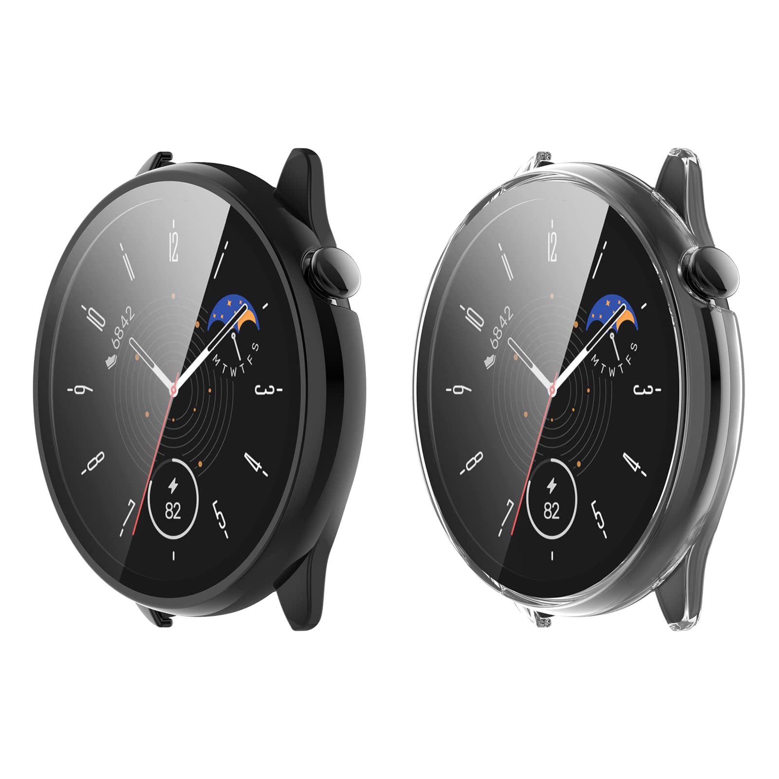 Screen Protector Case Compatible for Amazfit GTR Mini Smart Watch Cover Hard PC Full Cover Case Bumper Shell