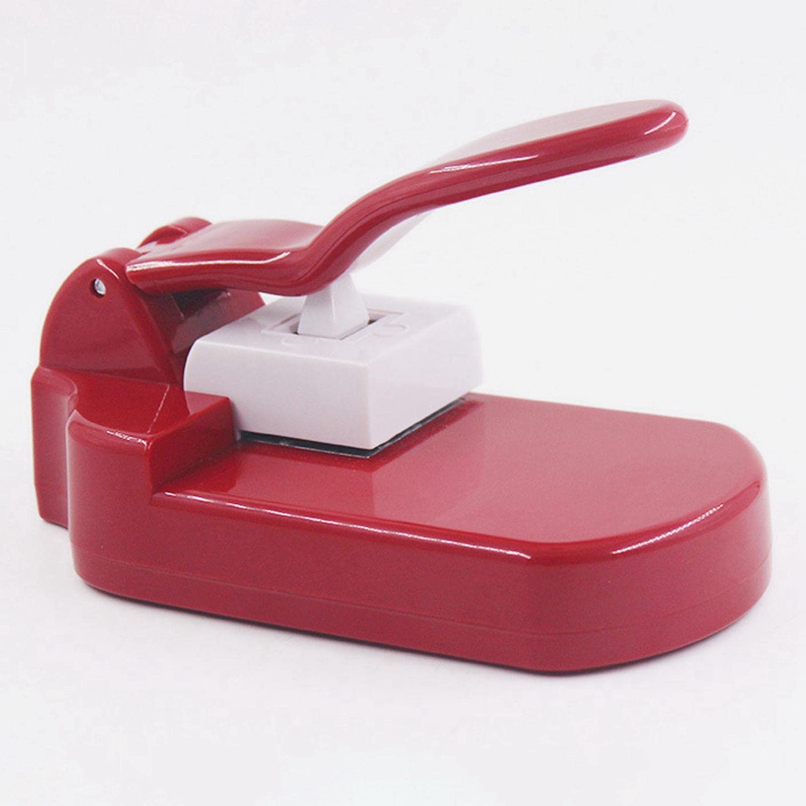 Máquina Manual para Hacer Rompecabezas, Perforadora de Plástico para Manualidades, Suministros para álbumes de Recortes Y Repujado en Casa, Rojo, Individual