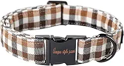 Unique style paws Coleira de cachorro com fivela de metal presente para meninos e meninas pequenos e médios