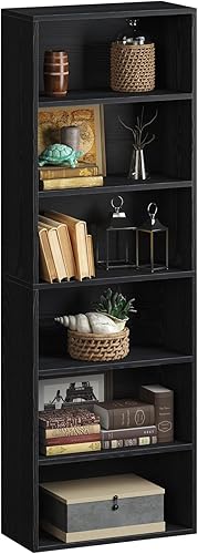 Miniatura 13 de oneinmil Estantería y estantería, estantería de pie de 6 niveles de alto, estante de almacenamiento de exhibición, muebles decorativos para el