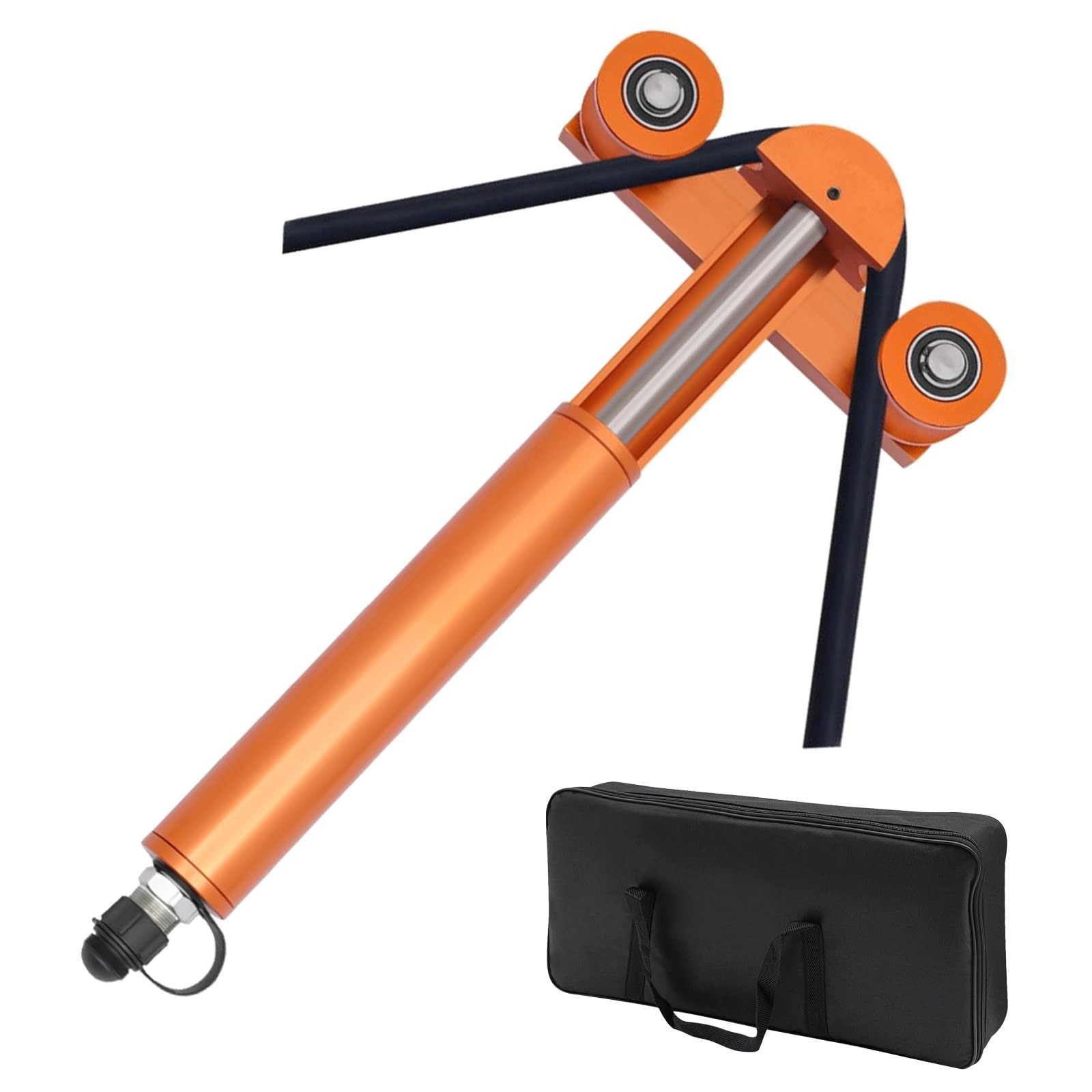 GYKOZY Wire Bending Tool, Portable Hydraulic Cable Bending Machine, 0 to 180° Bending Angle, Professional Pipe Tube Bender with Handbag, for Iron Wires
